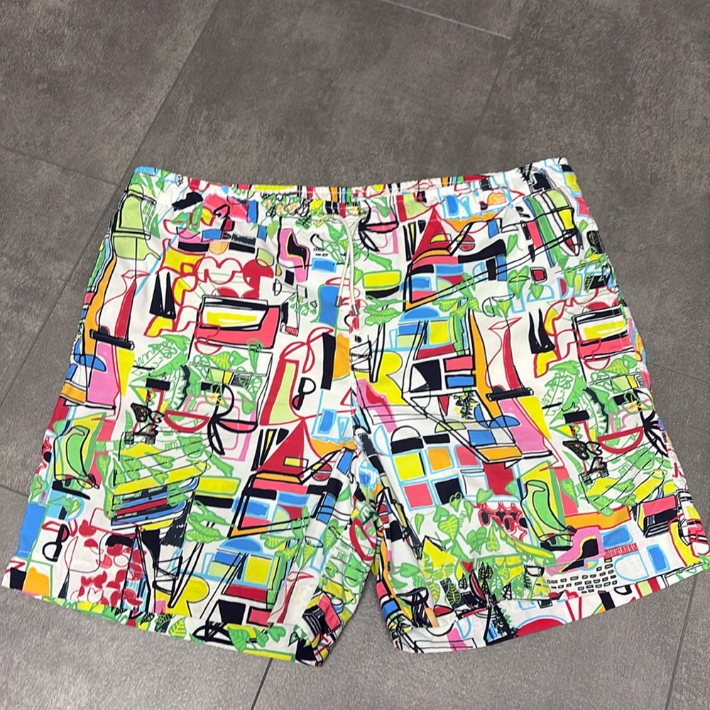 Authentic Hermes Swimsuit with back pocket and interior liner